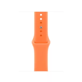   Apple Watch 40mm Sport Band: Clementine Sport Band - S/M (SEASONAL)