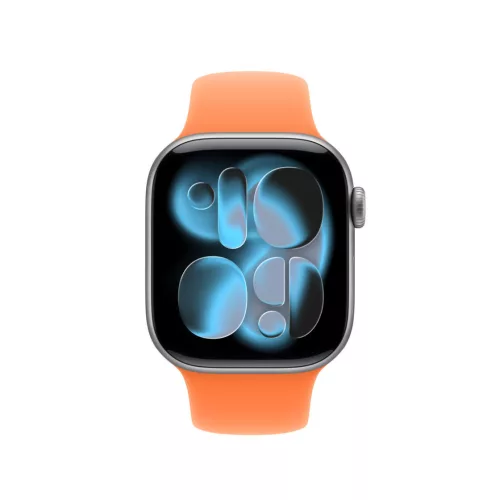 Apple Watch 42mm Band: Clementine Sport Band - S/M (SEASONAL)