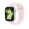 Apple Watch 46mm Sport Band: Soft Pink Sport Band - S/M (SEASONAL)