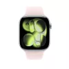 Apple Watch 46mm Sport Band: Soft Pink Sport Band - S/M (SEASONAL)