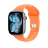 Apple Watch 46mm Sport Band: Clementine Sport Band - S/M (SEASONAL)