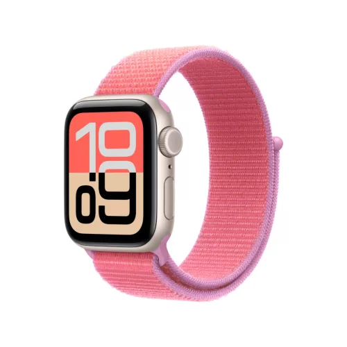 Apple Watch 40mm Sport Loop: Bright Guava Sport Loop (SEASONAL)
