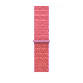   Apple Watch 46mm Sport Loop: Bright Guava Sport Loop (SEASONAL)