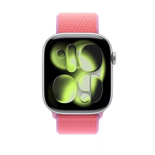 Apple Watch 46mm Sport Loop: Bright Guava Sport Loop (SEASONAL)