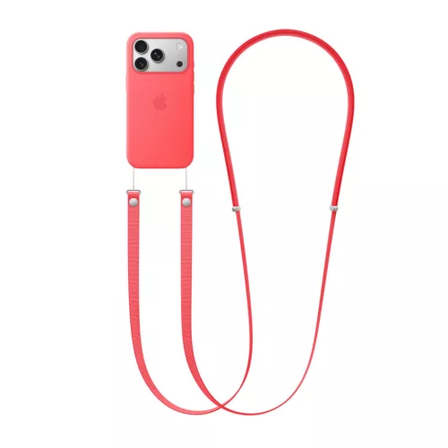 Apple Crossbody Strap - Bright Guava (SEASONAL)
