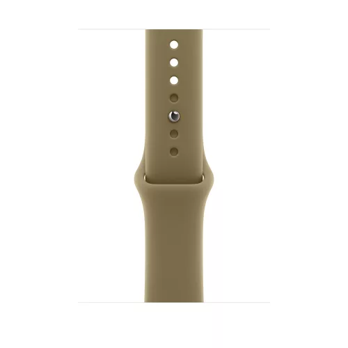 Apple Watch S12 GPS 42mm Dark Bronze Aluminium Case with Olive Sport Band - M/L