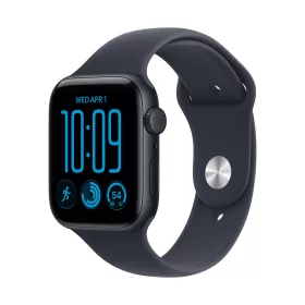   Apple Watch SE3 v2 GPS 44mm Midnight Aluminium Case with Navy Blue Sport Band - M/L