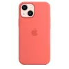 Apple iPhone 13 mini Silicone Case with MagSafe - Pink Pomelo  (Seasonal Fall 2021)