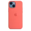 Apple iPhone 13 mini Silicone Case with MagSafe - Pink Pomelo  (Seasonal Fall 2021)