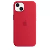 Apple iPhone 13 Silicone Case with MagSafe - (PRODUCT)RED