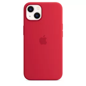 Apple iPhone 13 Silicone Case with MagSafe - (PRODUCT)RED