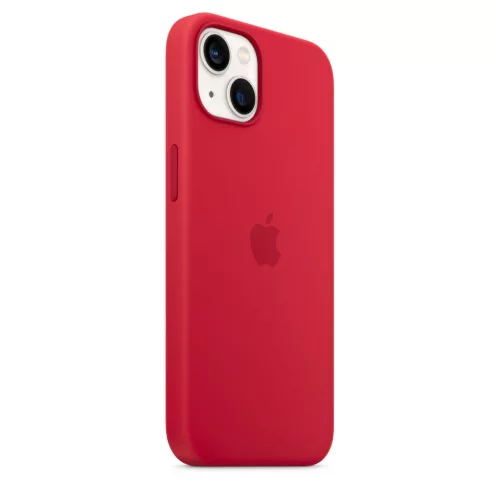 Apple iPhone 13 Silicone Case with MagSafe - (PRODUCT)RED