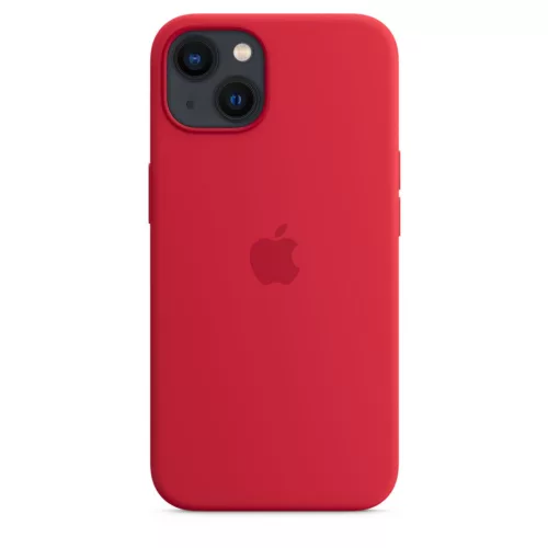 Apple iPhone 13 Silicone Case with MagSafe - (PRODUCT)RED