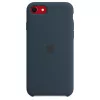 Apple iPhone SE3 Silicone Case - Abyss Blue