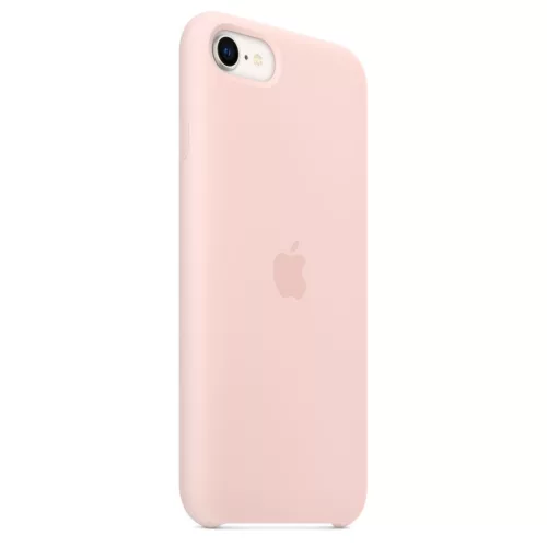 Apple iPhone SE3 Silicone Case - Chalk Pink