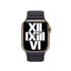 Apple Watch 41mm Band: Ink Leather Link - S/M