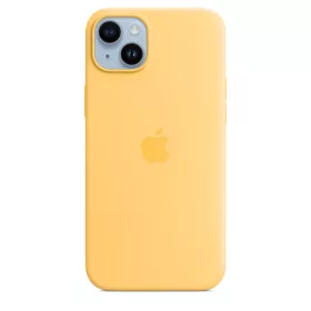   Apple iPhone 14 Plus Silicone Case with MagSafe - Sunglow (SEASONAL 2022 Fall)