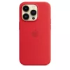 Apple iPhone 14 Pro Silicone Case with MagSafe - (PRODUCT)RED
