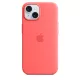 Apple iPhone 15 Silicone Case w MagSafe - Guava