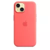 Apple iPhone 15 Silicone Case w MagSafe - Guava