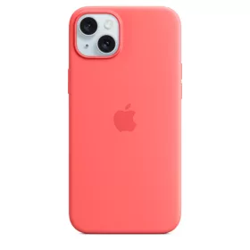 Apple iPhone 15 Plus Silicone Case w MagSafe - Guava