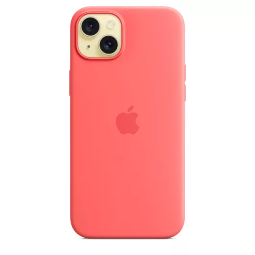 Apple iPhone 15 Plus Silicone Case w MagSafe - Guava