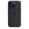 Apple iPhone 15 Pro Silicone Case w MagSafe - Black