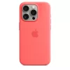 Apple iPhone 15 Pro Silicone Case w MagSafe - Guava