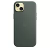 Apple iPhone 15 Plus FineWoven Case w MagSafe - Evergreen