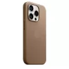 Apple iPhone 15 Pro FineWoven Case w MagSafe - Taupe