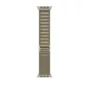 Apple Watch 49mm Band: Olive Alpine Loop - Medium
