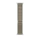 Apple Watch 49mm Band: Olive Alpine Loop - Medium