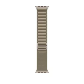 Apple Watch 49mm Band: Olive Alpine Loop - Large