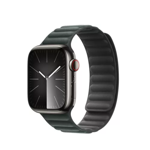 Apple Watch 41mm Band: Evergreen Magnetic Link - M/L