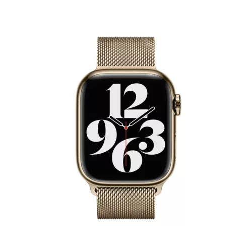 Apple Watch 41mm Band: Gold Milanese Loop