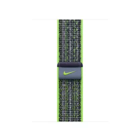   Apple Watch 41mm Nike Band: Bright Green/Blue Nike Sport Loop