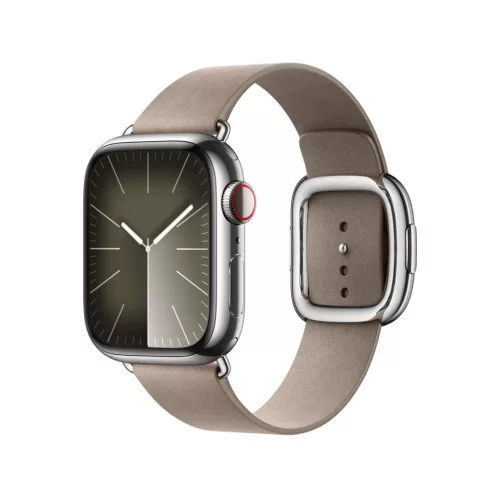 Apple Watch 41mm Band: Tan Modern Buckle - Large