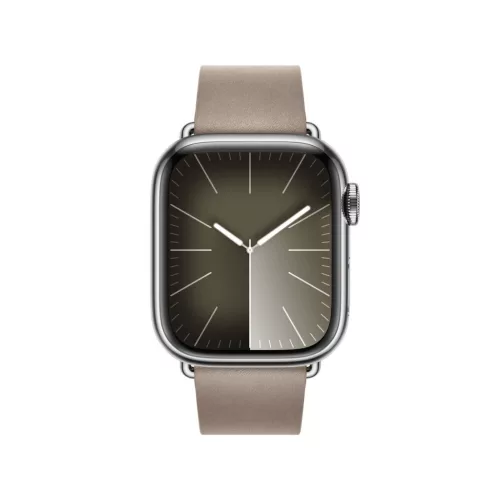 Apple Watch 41mm Band: Tan Modern Buckle - Large