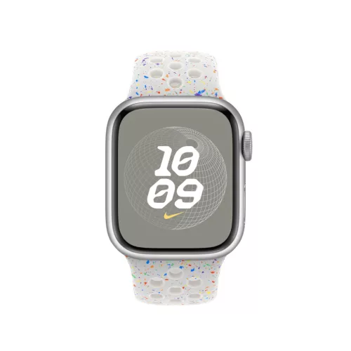 Apple Watch 41mm Nike Band: Pure Platinum Nike Sport Band - S/M