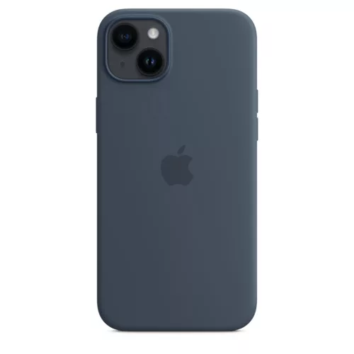 Apple iPhone 14 Plus Silicone Case with MagSafe - Storm Blue