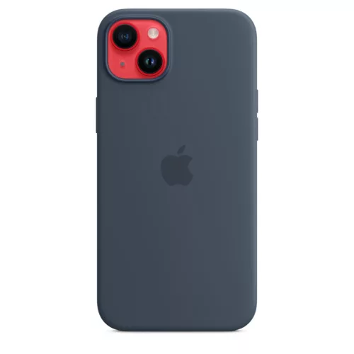 Apple iPhone 14 Plus Silicone Case with MagSafe - Storm Blue