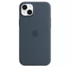Apple iPhone 14 Plus Silicone Case with MagSafe - Storm Blue