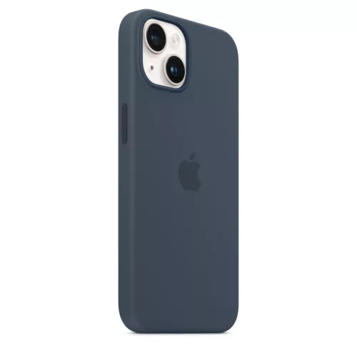 Apple iPhone 14 Silicone Case with MagSafe - Storm Blue