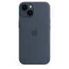 Apple iPhone 14 Silicone Case with MagSafe - Storm Blue