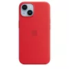Apple iPhone 14 Silicone Case with MagSafe - (PRODUCT)RED