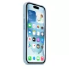 Apple iPhone 15 Silicone Case with MagSafe - Light Blue