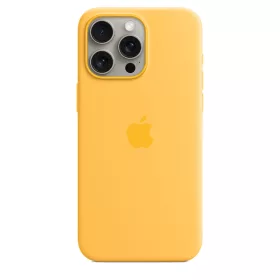   Apple iPhone 15 Pro Max Silicone Case with MagSafe - Sunshine