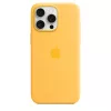 Apple iPhone 15 Pro Max Silicone Case with MagSafe - Sunshine