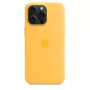 Apple iPhone 15 Pro Max Silicone Case with MagSafe - Sunshine