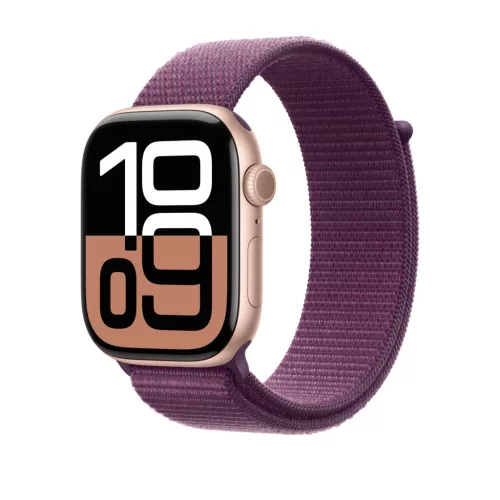 Apple Watch 46mm Sport Loop:  Plum Sport Loop